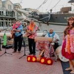 Malia's Hula Hut Live Musicians and Lei Greeting
